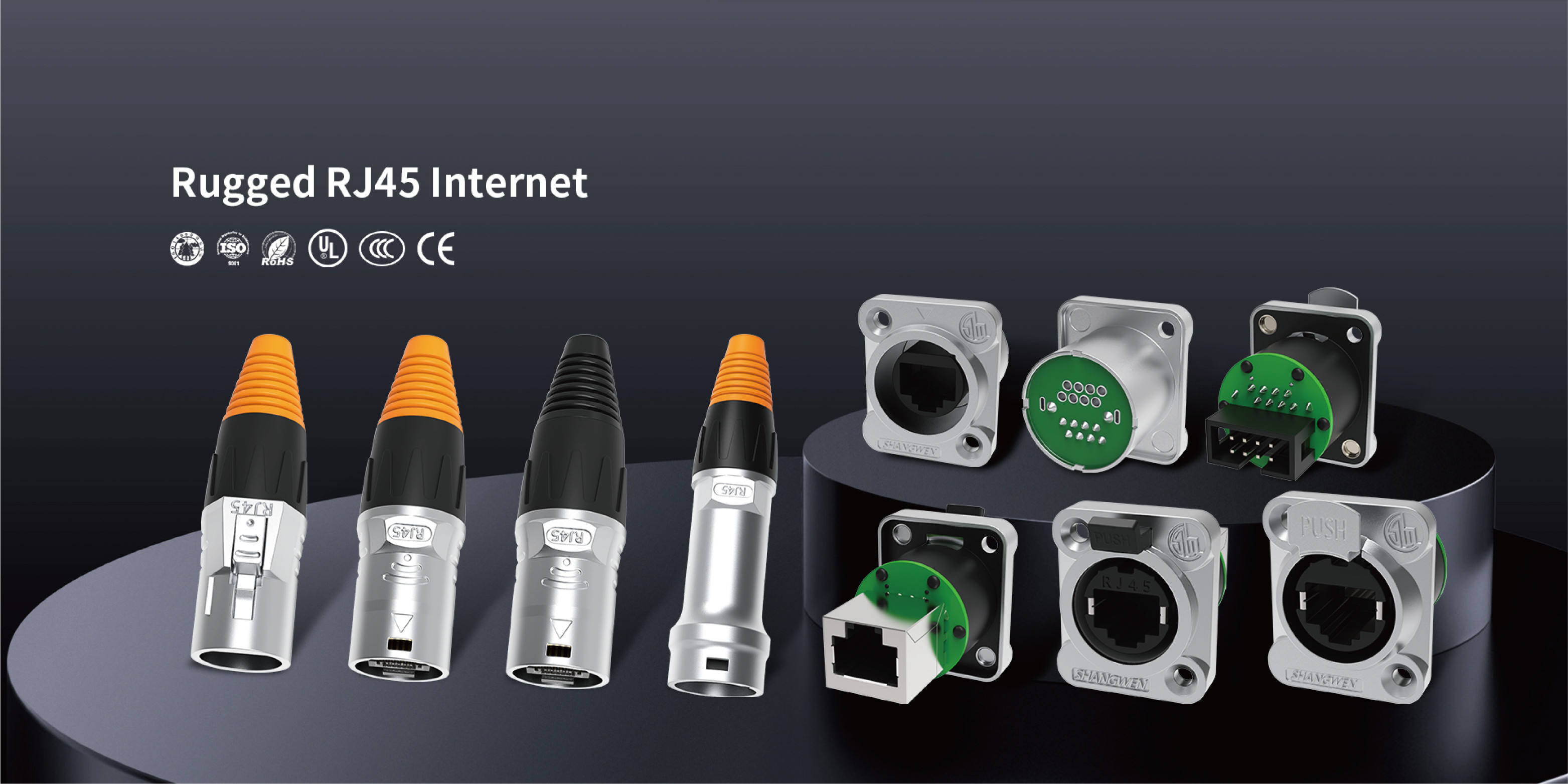 Connecteur d'alimentation circulaire