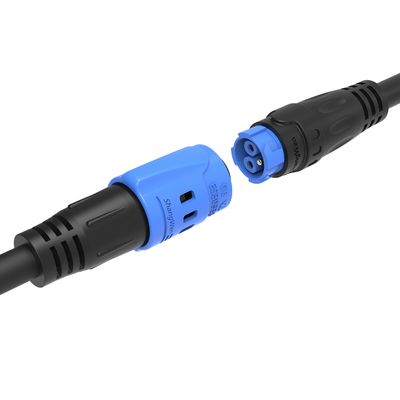 M19 Series Push-pull Self-locking Connection Industrial 3 Pin Female Male Plug  Power Connector