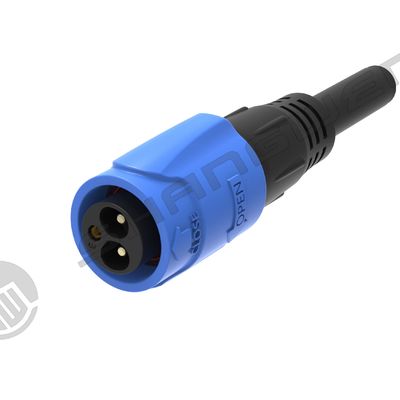 M19 Series Push-pull Self-locking BlueConnection Industrial 3 Pin Female Male Plug Power  Connector M19 Self-Locking 3 Core