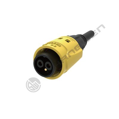 IP65 Quick Plug Output Push-pull Self-locking Yellow Industrial Female  Male Plug Power M19 Push Lock Waterproof 3 Pin Connector