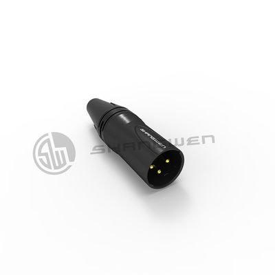 Connecteur XLR stable Résistant à la corrosion Connecteurs de câbles à 3 broches électriques