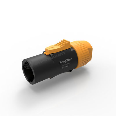 Connecteur d'alimentation IP65 étanche à l'eau 3 conducteur