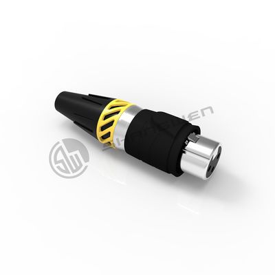 16A fil connecteur XLR 3 broches imperméable à l'eau Ip65 femme prise extérieure