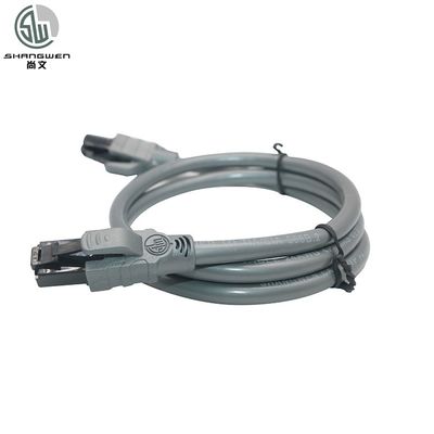 ODM câble en cuivre multi-noyau réseau de données Ethernet Lan Cat6A UTP 4 paire 24 Awg câble