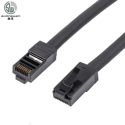 Cable de patch Ethernet haute vitesse Cat6 Cat6a 4 paires 24AWG Utp
