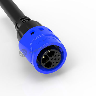 M19 connecteur étanche auto-verrouillage connecteur industriel féminin 3+9 PinSignal alimentation intégrée