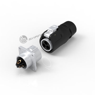 Connecteur d'alimentation en alliage de cuivre de 600 V IP67, adapté aux environnements difficiles