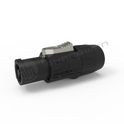 CQC connecteur d'alimentation étanche à l'eau Black Powercon prise 250v 20A