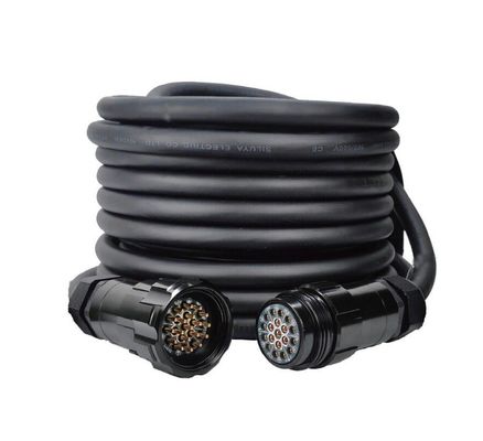 Cordon de connexion de câble de cuivre à 19 broches pour éclairage de scène Socapex avec traitement SOCAPEX pour l'application d'énergie
