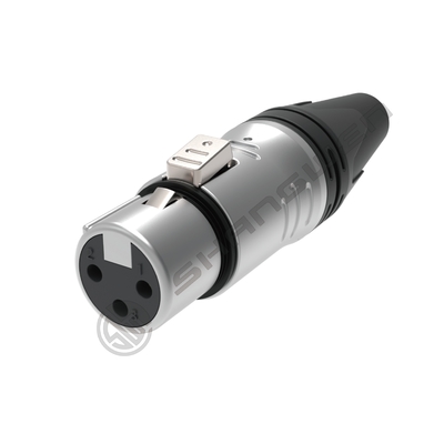Connecteur électrique XLR de petite taille, étanche à l'eau, à 3 broches, à prise mâle