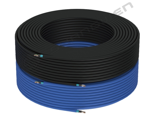 Bleu Noir 24awg FTP SFTP Écran CAT6A Ethernet câble réseau 8 câble de patch conducteur
