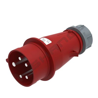 IP44 Appareils de raccordement industriels mâle et femelle 16A 5P IP44 Appareil de raccordement industriel mâle femelle Rouge