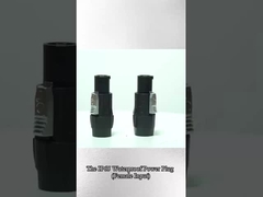 Connecteur d'alimentation étanche cuivre de béryllium importé et plaqué d'argent,certificat UL CE RoHS CQC