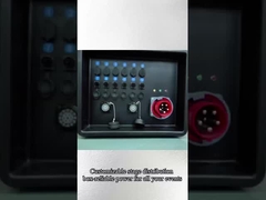 Boîte de distribution de puissance de la lumière de scène 12 canaux 32A 5 épingles de style imperméable à l'eau