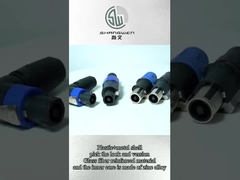 Connecteur d'enceinte femelle à verrouillage rapide 4 broches pour accessoires d'électronique industrielle